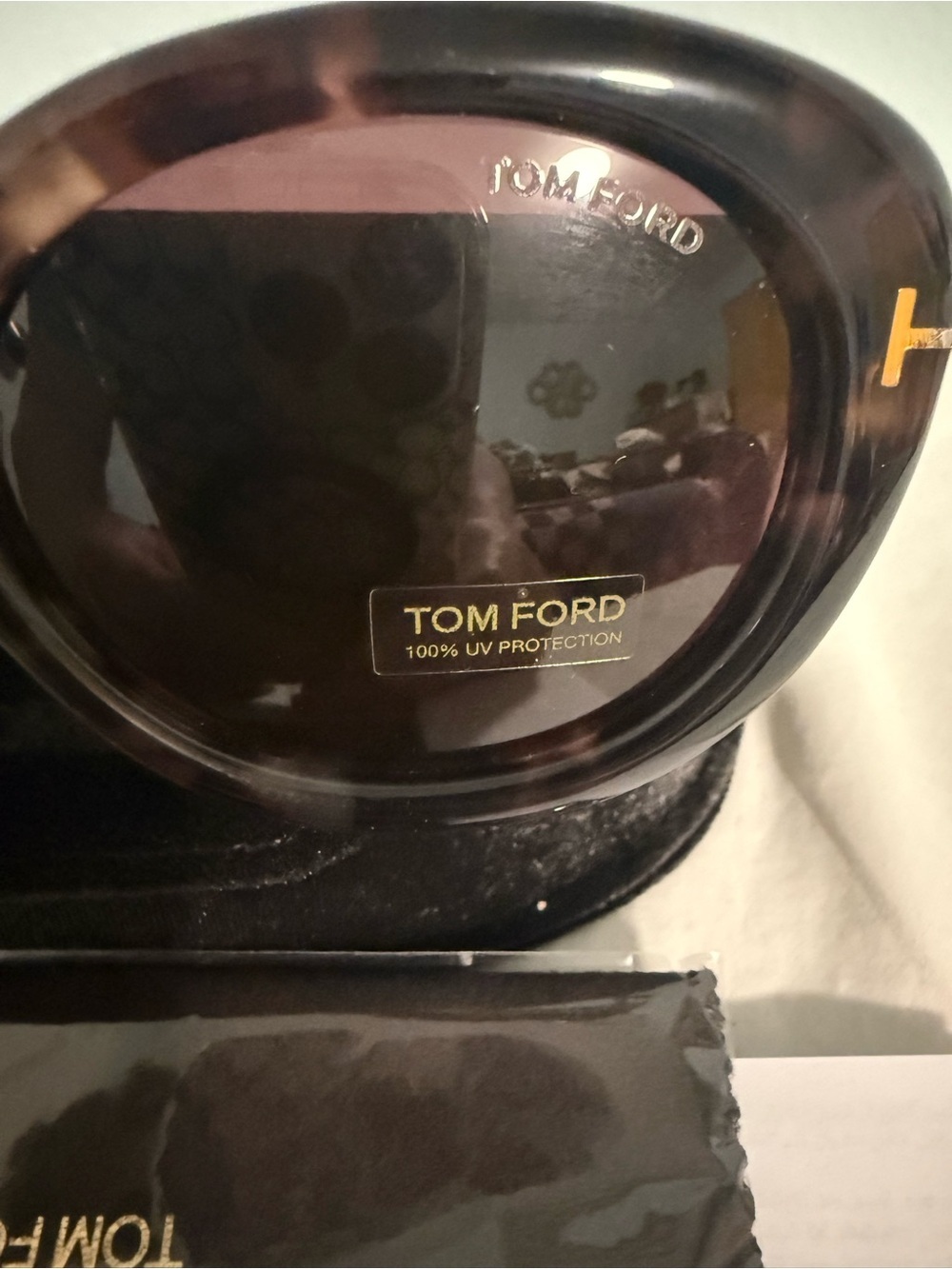 Tom Ford Women's Tortoiseshell Sunglasses - Dark Brown Lenses! FULL INCLUSION! - Picture 3 of 10